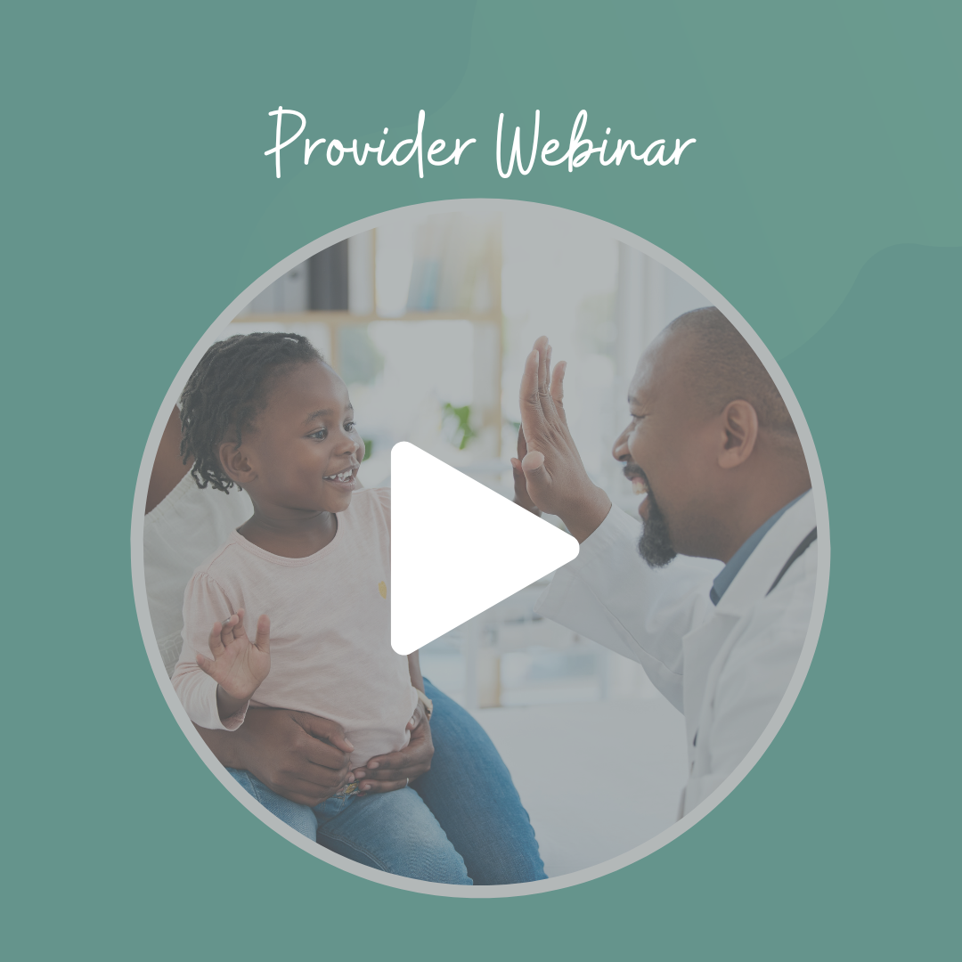 Provider Webinar